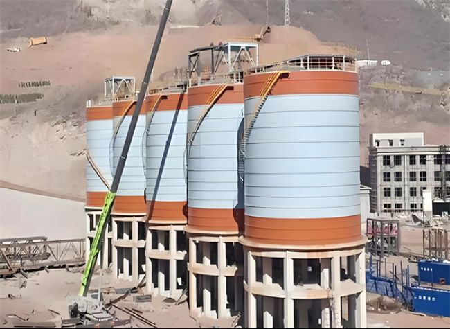 矿区高架钢板仓