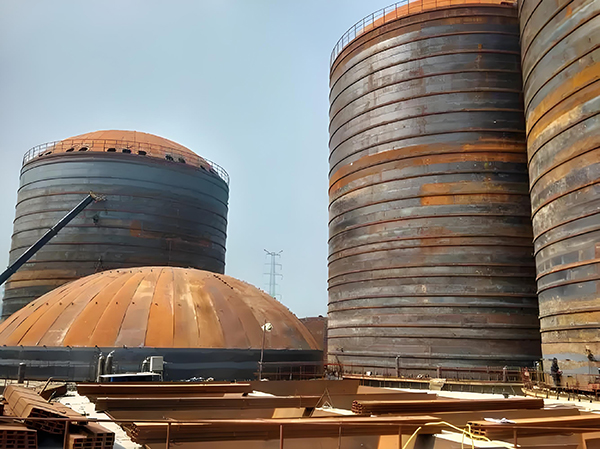 矿区焦粉钢板仓